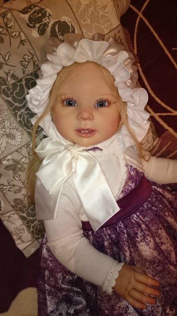 Мое солнышко - малышка Джастина из молда Бонни by Linda Murray