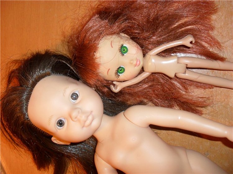 Небольшая переделочка - замена глаз у паолочки