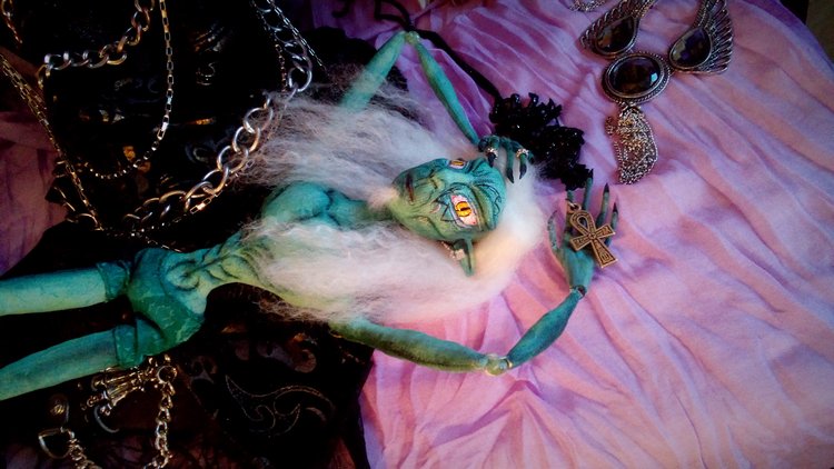 Готы Пегаса: рейф Тодд | Бэйбики Готы Пегаса: рейф Тодд — Авторские куклы ручной работы: текстильные