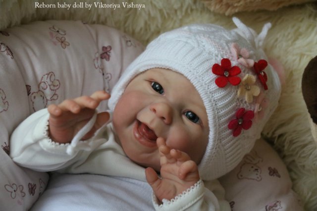 Мейзи... Куколка Реборн Виктории Вишни