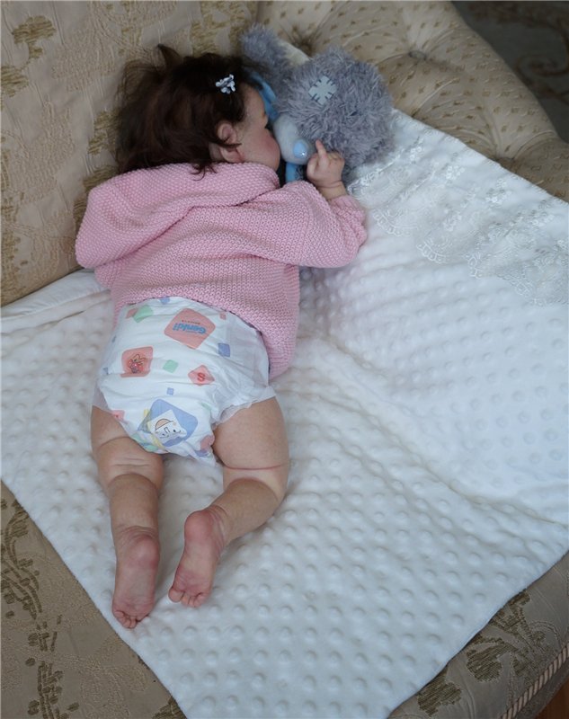 Saskia-Шарлотта. Кукла реборн Наталии Коноваловой