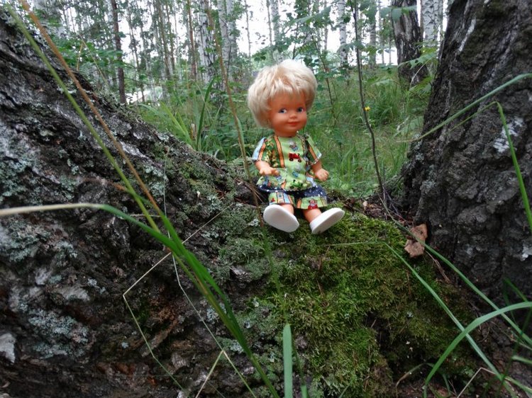 Малышка Лизи lissi batz в лесу