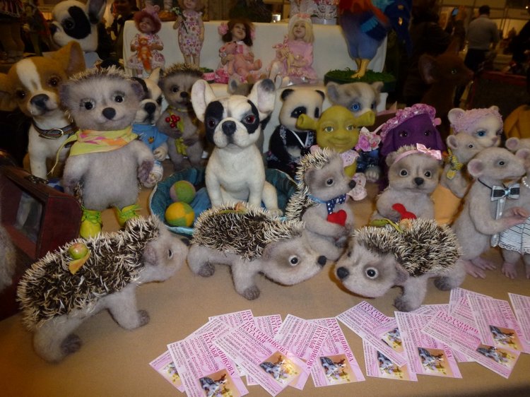 Увлекательное путешествие по VII Международной выставке "Искусство Куклы". Милые Ёжики | Бэйбики Увлекательное путешествие по VII Международной выставке "Искусство Куклы". Милые Ёжики (фото 5)