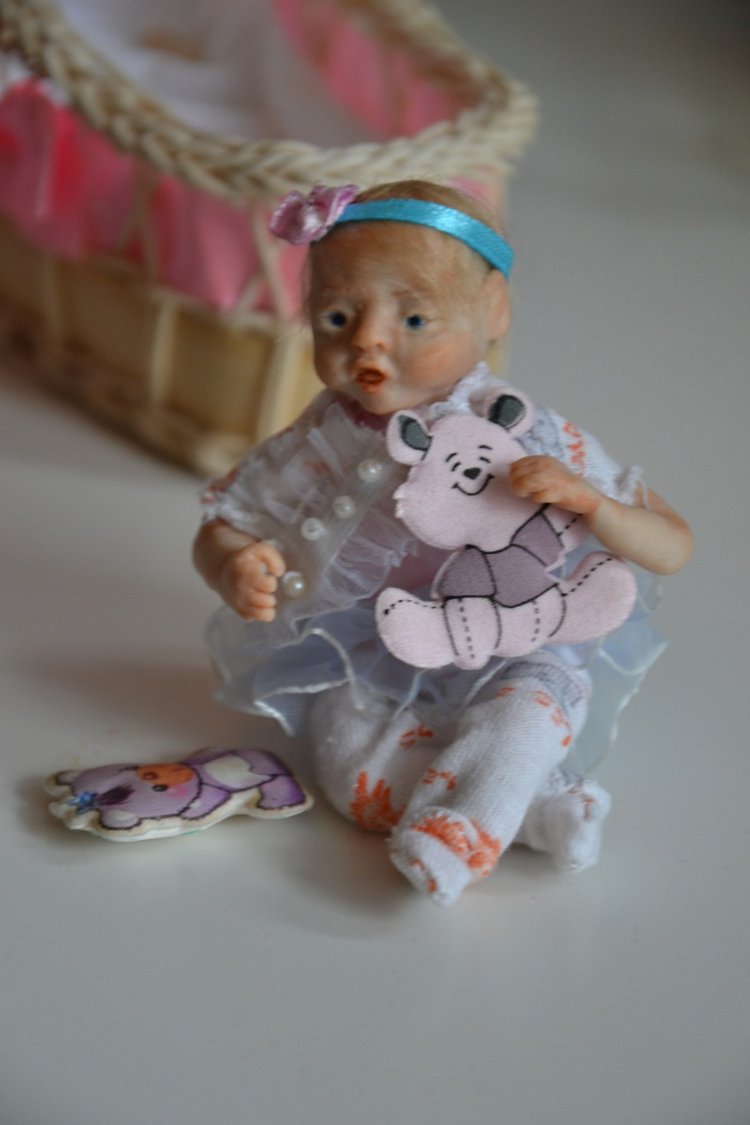 Мои мини малыши ООАК — Лепка авторских кукол: полимерная глина