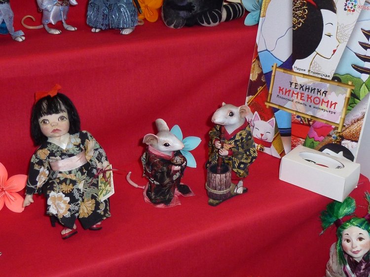 Весенний Бал Кукол на Тишинке: Медведи и интересные игрушки (фото 5)