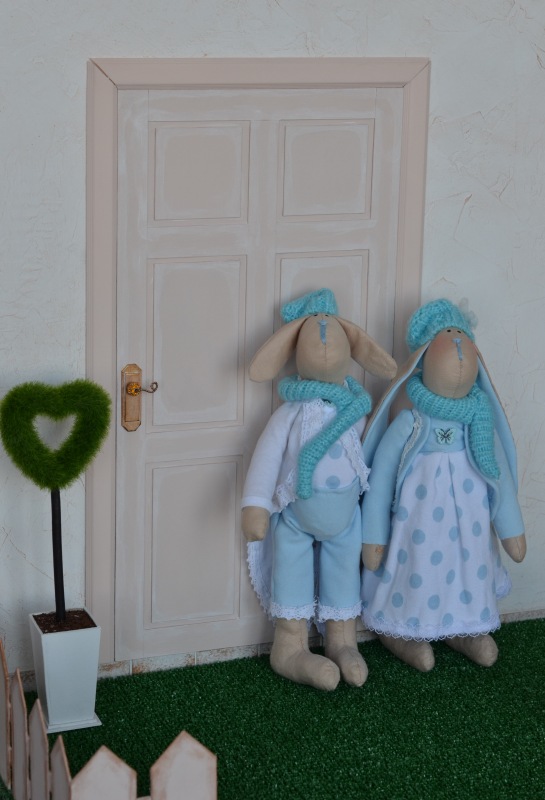 Большой румбокс с аксессуарами (фотозона 7в1) для кукол от 25 см