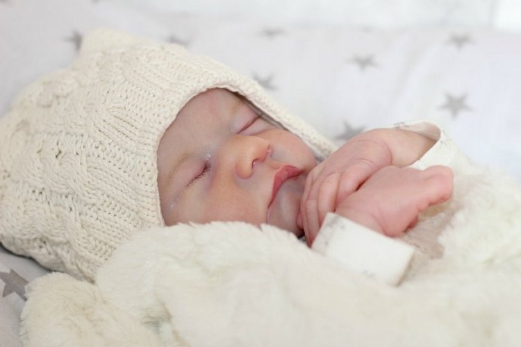 Мальчик-заичик, Левушка, кукла реборн Беспаловои Жанны