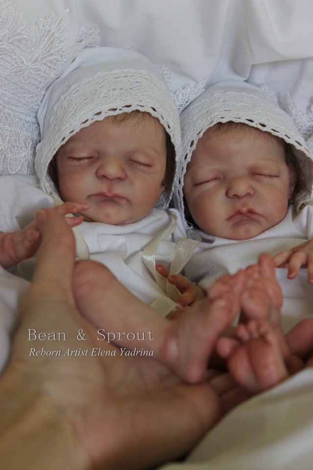Малыши Bean & Sprout. Куклы реборн Елены Ядриной (фото 10)