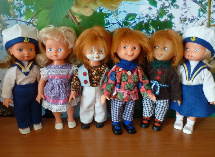 Куклы Görzke 22 см, ГДР — Коллекции винтажных кукол и игрушек: СССР