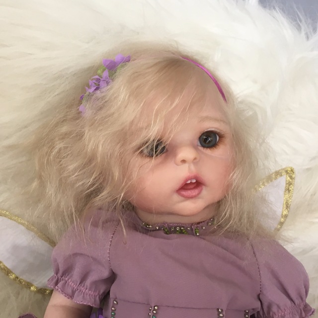 Цветочек-кукла реборн Элины Кудрявцевой