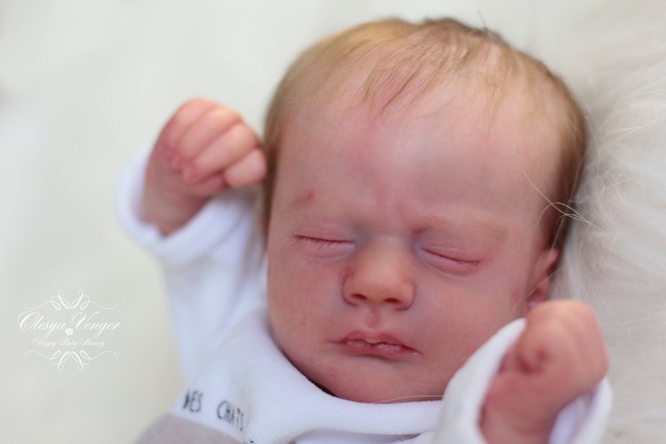 Моя кроха Эшли. Кукла реборн Олеси Венгер