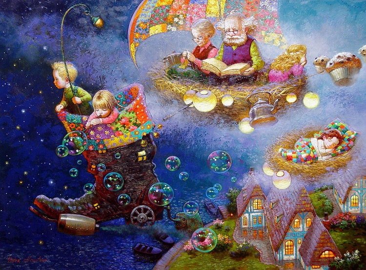 АНГЕЛЫ РЯДОМ С НАМИ ЖИВУТ... Сказочный иллюстратор