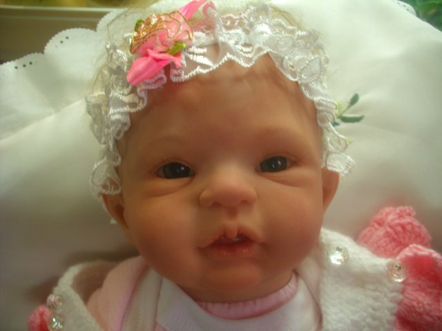 Моя малышка Снежинка дома! Реалистичная кукла реборн