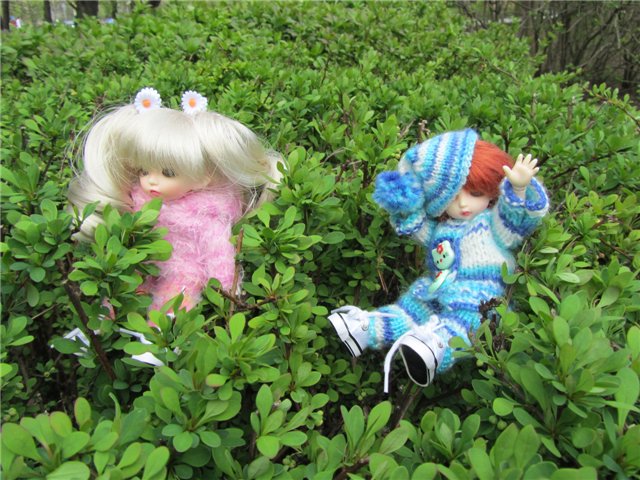 Весенний день... или как девочки ходили на пикник.№1 (фото 9)