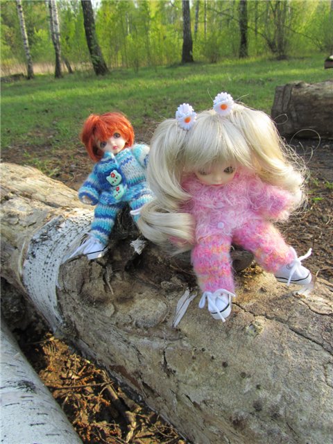 Весенний день... или как девочки ходили на пикник.№2