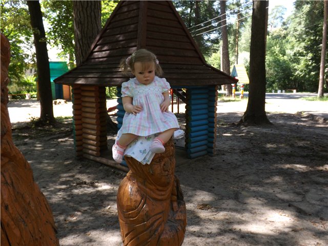 Летняя прогулка Танечки. Кукла реборн (фото 8)