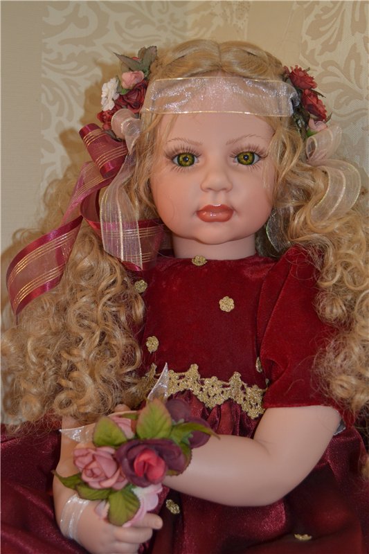 Мои первые куклы от Файзах Спанос - Молитва, Ангел и Чайная Роза