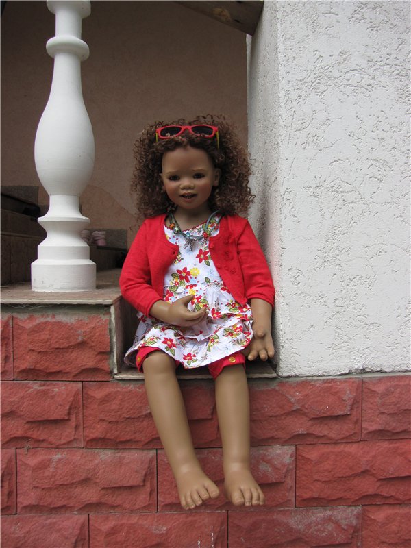 Первое солнце осеннее. Куклы Annette Himstedt (фото 6)