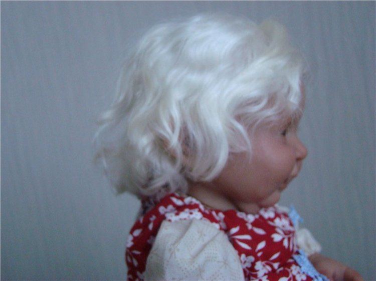 Машенька и медведь. Авторская кукла Кондрашовой Ирины (фото 9)