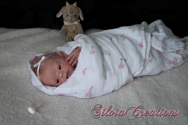 Молд с синдромом дауна PEBBLES в исполнении SILVIACREATIONS (фото 8)