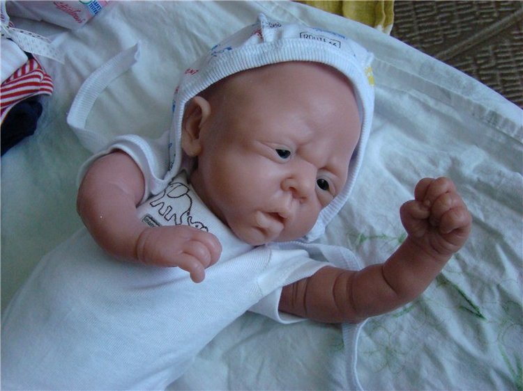 Силиконовая малышка - Процесс работы от Кондрашовой Ирины