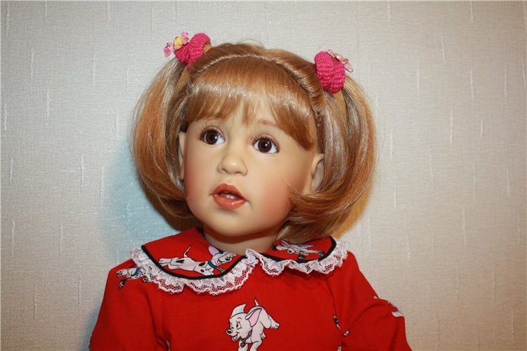 Третья часть. Моя Тува блондиночка от автора Sissel Skille, в новом наряде (фото 8)