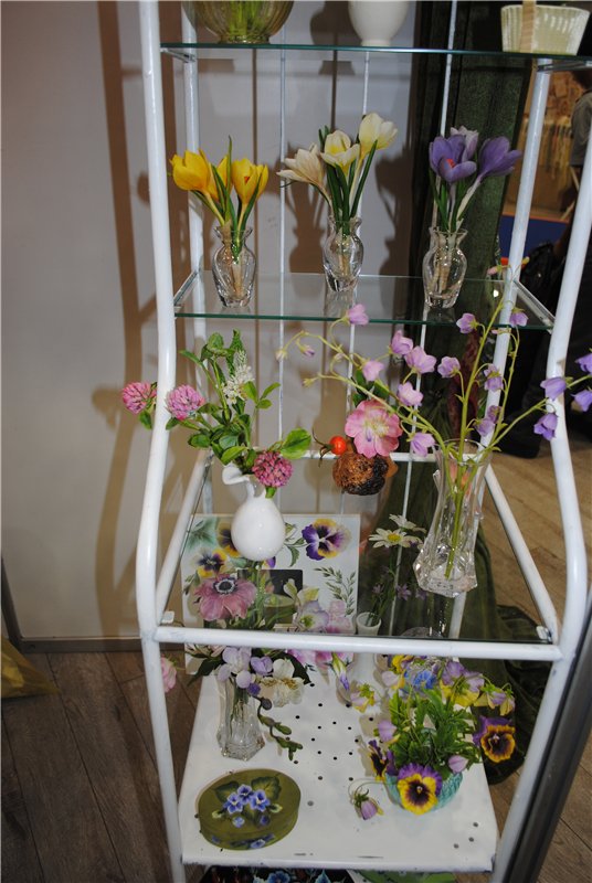 Выставка на Тишинке "Атмосфера творчества". Октябрь 2014. Начнем со второго этажа