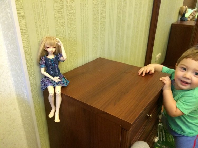 Вот и стали мы на год взрослей! Или как улыбка не покидает мой дом! Juri, MiniFee Chloe (фото 7)