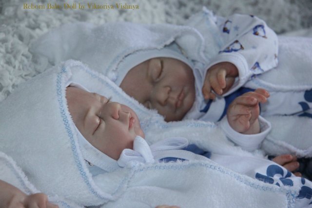 Тройняшки Джошики... Куколки реборн Виктории Вишни
