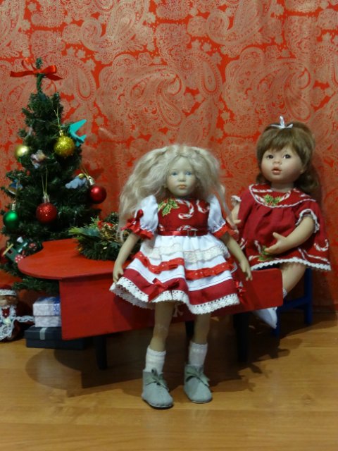 Ёлка в моём детском саду — Одежда и обувь для кукол своими руками: фото