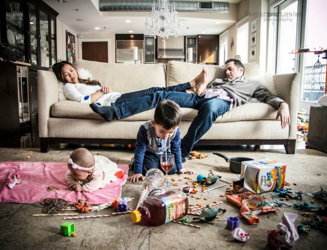 Каково это иметь детей или Счастье быть родителями. Фотограф Даниэль Гюнтер (фото 2)