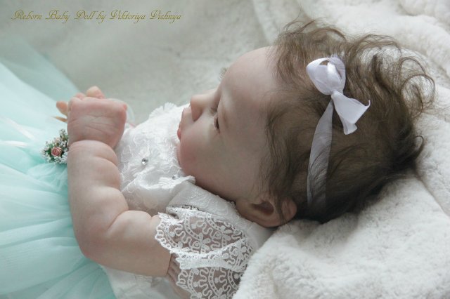 Кайли... Куколка реборн Виктории Вишни (фото 3)