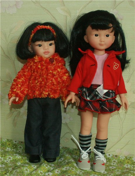 Мои коллекции кукол Paola Reina и Corolle. Сравнение