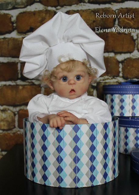 Мой маленький помощник. Куклы реборн Елены Ядриной