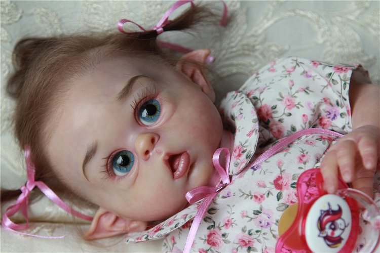 Мой весенний эльфик Офелия. Кукла Реборн Эмилии Аредаковой