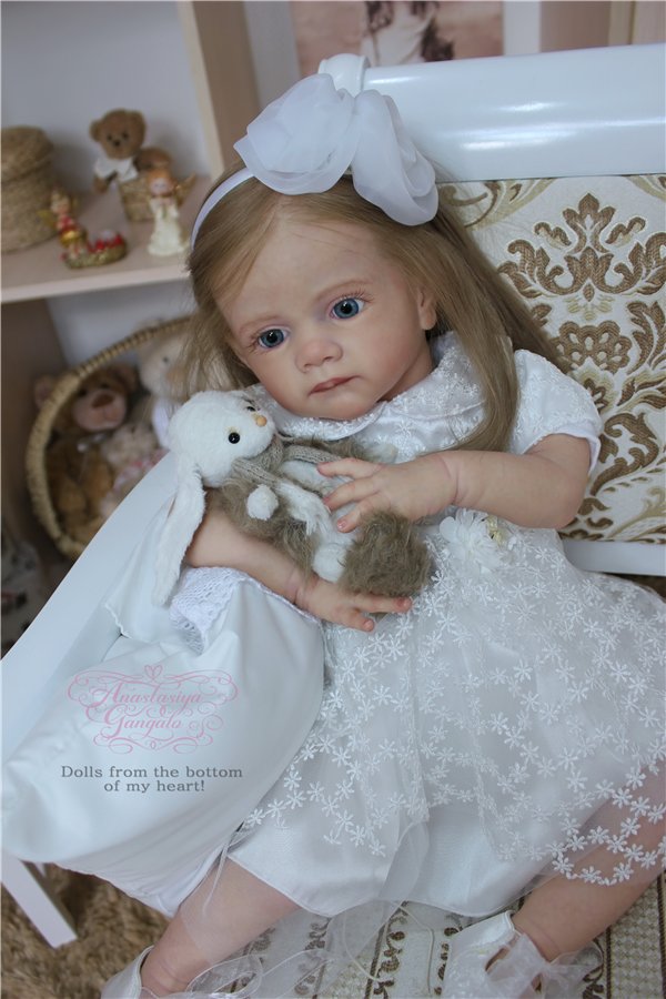 Дарина. Мой Прототип реборн Фрида от Каролы Вегерих