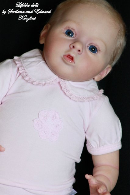 Куколка реборн Светочка из молда Тиффани от Ковылиных Светланы и Эдуарда | Бэйбики Куколка реборн Светочка из молда Тиффани от Ковылиных Светланы и Эдуарда