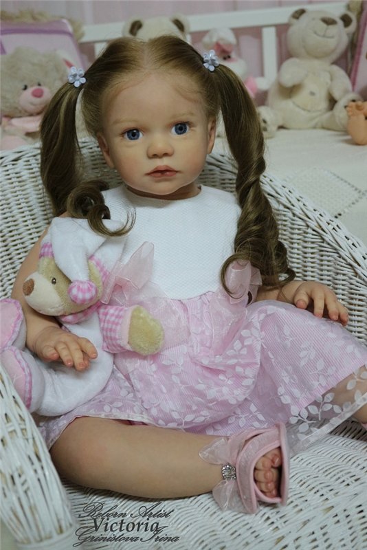 Еще немного о Виктории. Кукла реборн Гринистовой Ирины