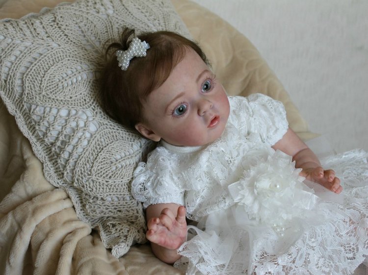 Маленькая Миланочка! Кукла реборн Шепелевой Людмилы
