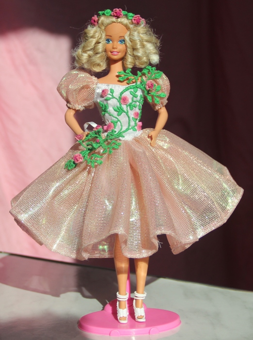 Простушка и розовый куст — Реставрация и преображение кукол: ремонт