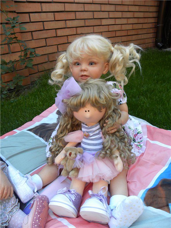 Моя Незабудка приехала домой