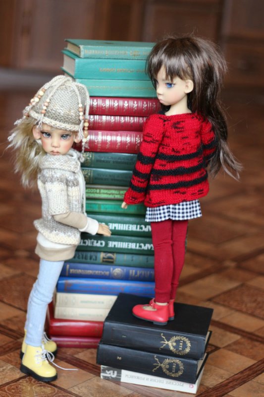 Куклы Кае Вигс и любовь к чтению