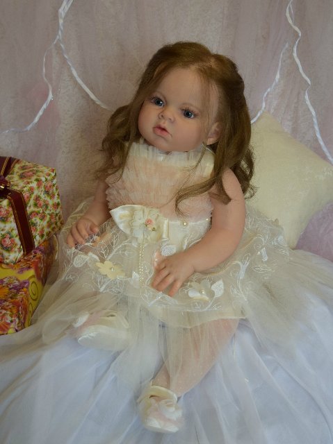 Моя первая большая девочка реборн Ариша