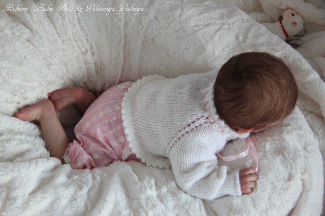 Аделиночка 2... Куколка реборн Виктории Вишни