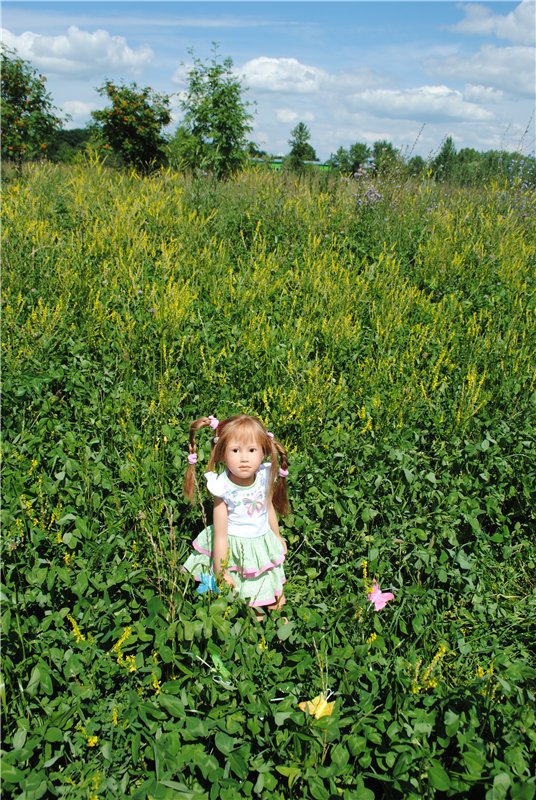 Летняя прогулка милой девочки Паулы Heidi Plusczok (фото 5)