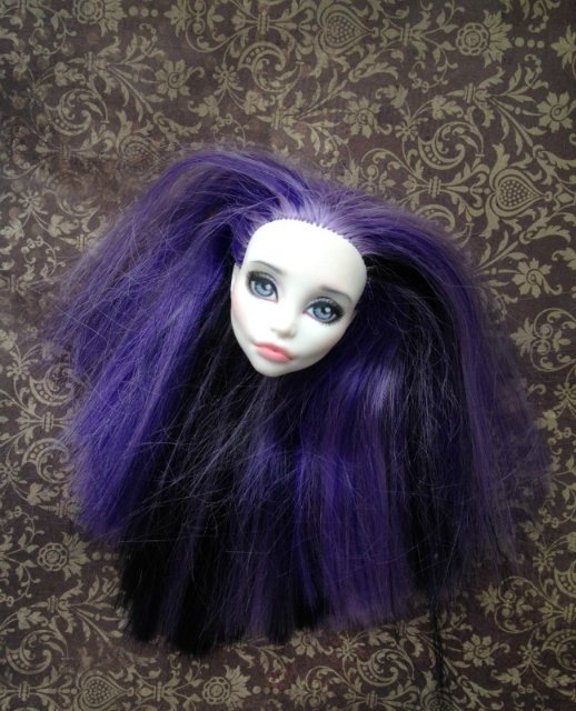 Моя новенькая - голова ooak Монстр Хай Спектра на теле Симба (фото 2)