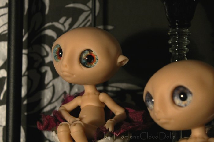Новенькие шарнирные куклы Изгои и их глаза (фото 7)