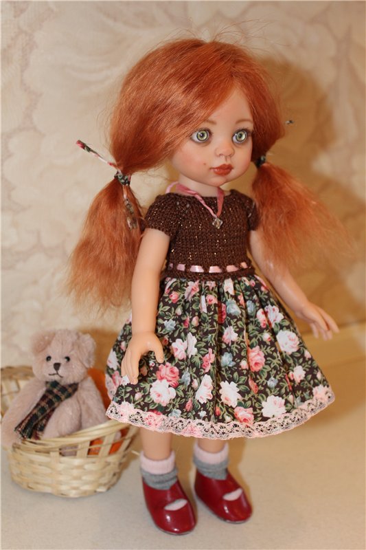 Обновленная Марина. ООАК куклы Паола Рейна