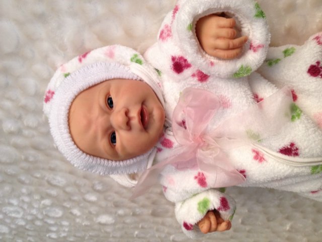 Крошка Мэддисон. Кукла-реборн молд Madisson Andrea Arcello (фото 3)