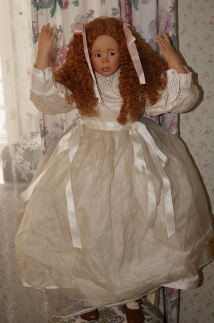 Красавица Теодора от немецкой художницы Marie Mischell, Marie Mischell puppencollection (фото 10)